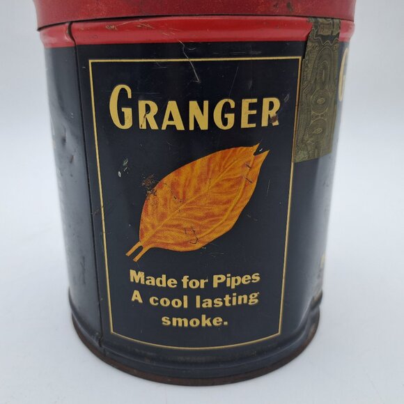 Granger Rough Cut Pipe Tobacco Can - Picture 11 of 11